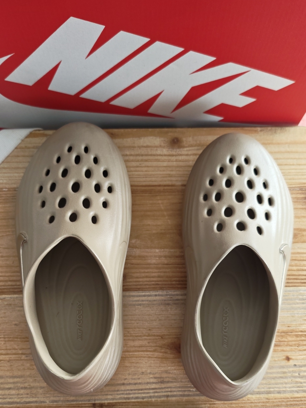 Nike Reactx Rejuven8 Khaki Grade School Size 7